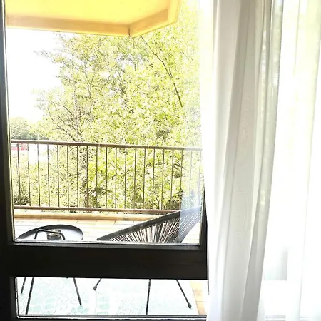 17-stillvolles 2-zimmer Mit Boxspringbett,wlan,grossem Balkon Mit Gartenblick 公寓 威斯巴登