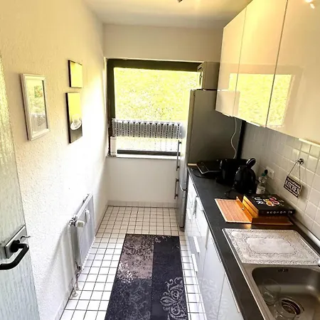 17-stillvolles 2-zimmer Mit Boxspringbett,wlan,grossem Balkon Mit Gartenblick 公寓