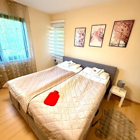 公寓 17-stillvolles 2-zimmer Mit Boxspringbett,wlan,grossem Balkon Mit Gartenblick 威斯巴登