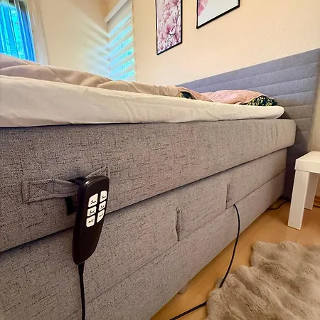 17-stillvolles 2-zimmer Mit Boxspringbett,wlan,grossem Balkon Mit Gartenblick 公寓 威斯巴登