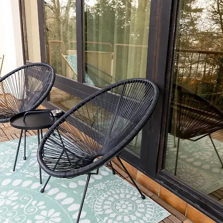 17-stillvolles 2-zimmer Mit Boxspringbett,wlan,grossem Balkon Mit Gartenblick Lejlighed *